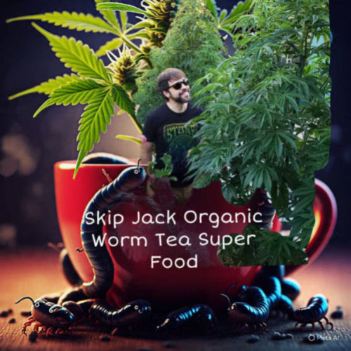 Skip Jack 64 ounce Red Wigger Worm  Tea for your garden.Organic lab tested. Microbe-Rich Liquid that boosts plant growth in 2 days. 